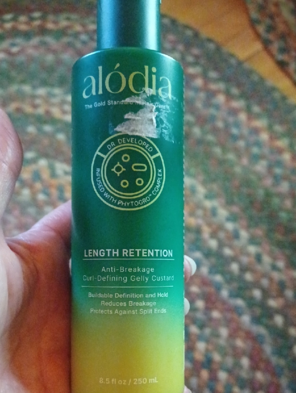 Alodia Length Retention Curl-Defining Gelly Custard